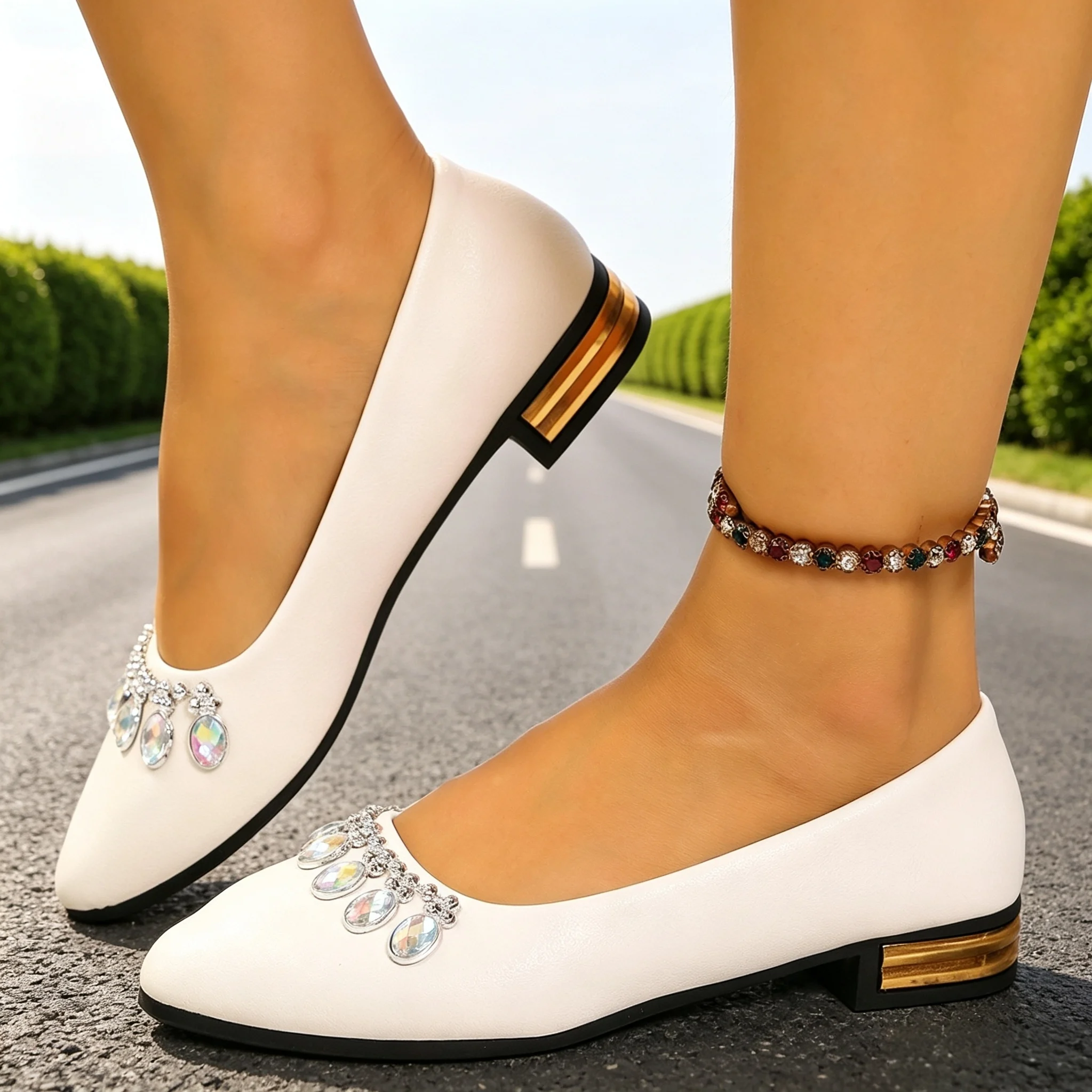 Men'S Fashion News - Dames Flats Pointed Toe Balletschoenen Plus