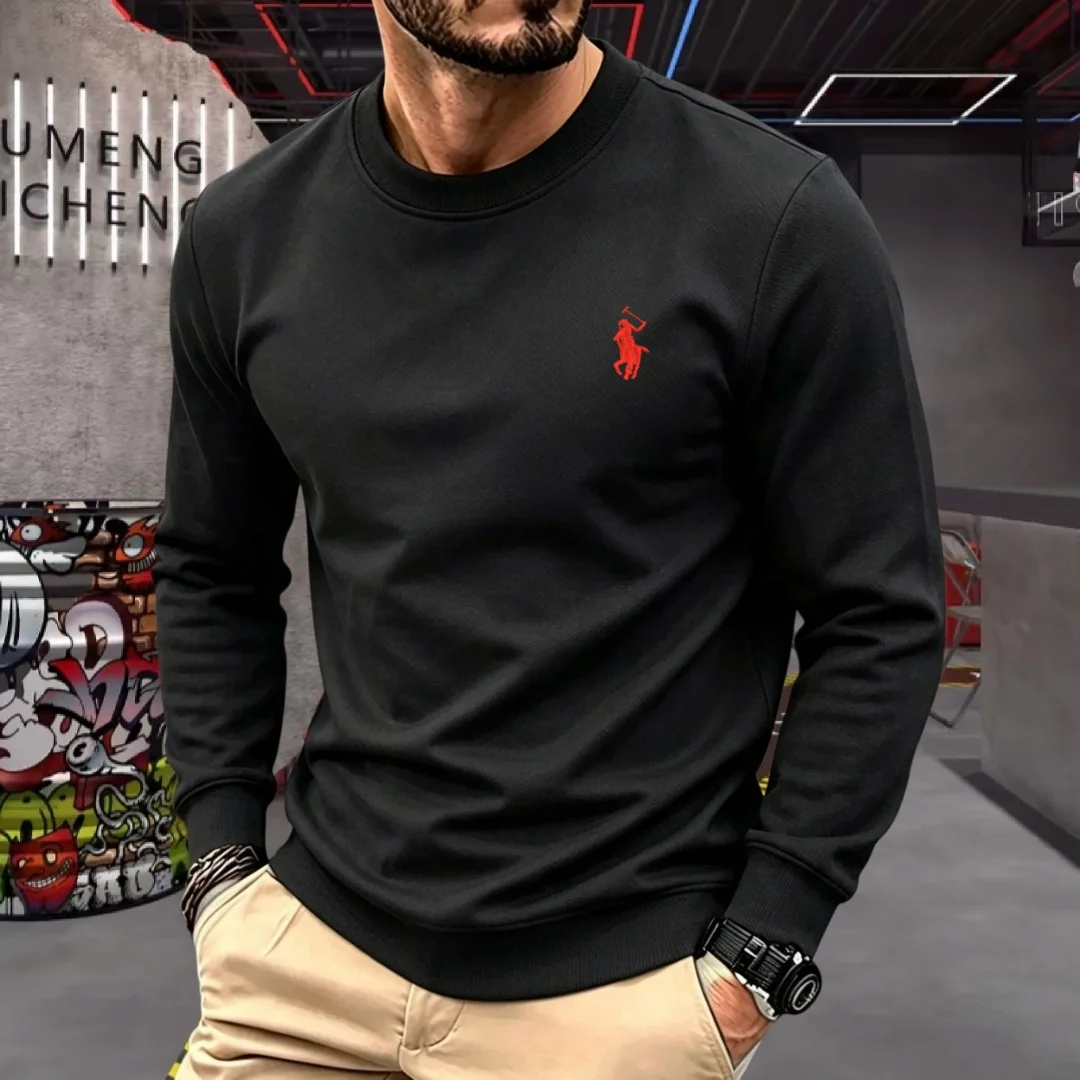 Men'S Fashion T Shirts - Zachte katoenen heren-T-shirt van een luxe
