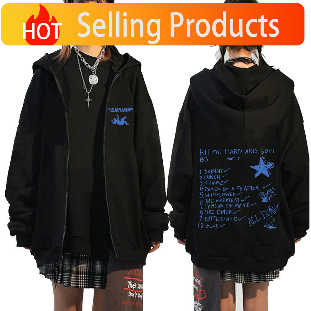 Hit Me Hard and Soft 2024 Tour - Mens Fashion Zip Up Hoodies recensie en prijs