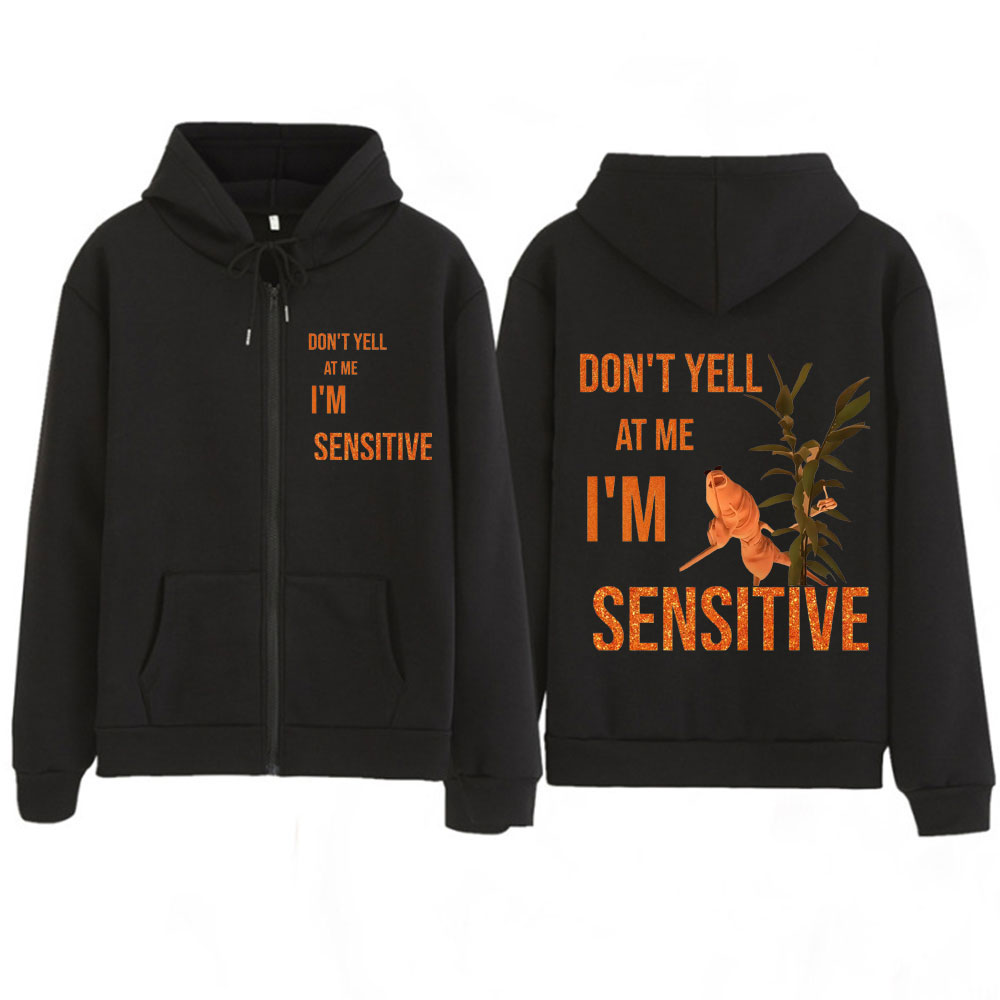 Marcus The Worm Schreeuw niet  - Mens Fashion Zip Up Hoodies recensie en prijs