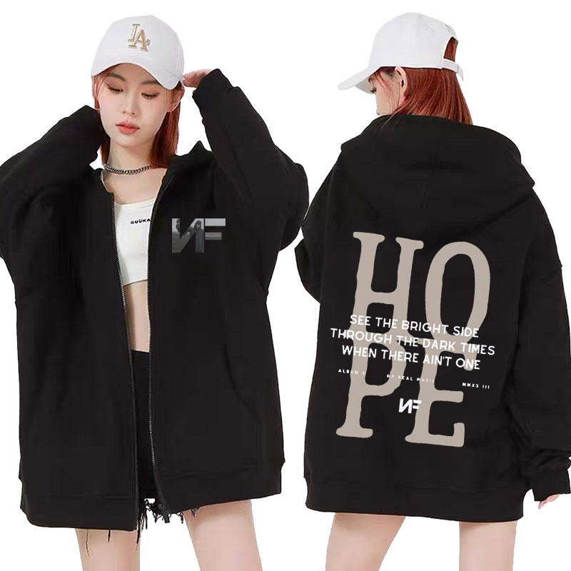 Rapper NF Hope Tracklist Zippe - Mens Fashion Zip Up Hoodies recensie en prijs
