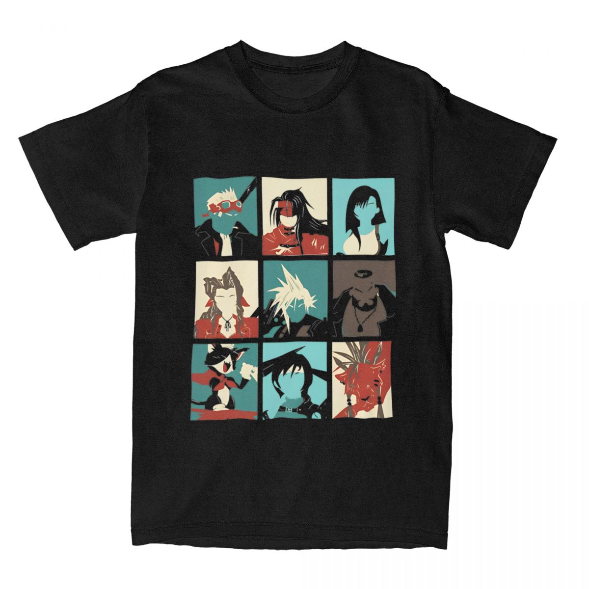 Fantasie Finale 7 T-Shirt Here - Poster Men Fashion recensie en prijs