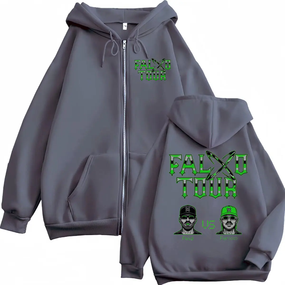 Feid Vs Ferxxo Falxxo Tour 202 - Mens Fashion Zip Up Hoodies recensie en prijs